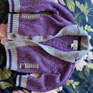 Roots Cabin Cardinal 5T Purple and Grey: Good used condition